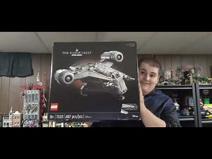 Lego UCS mandalorian razor crest speed build and review