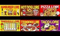 Mix of 6 videos from youtube : INJEF Food Lore SixParison (FREE TO USE)