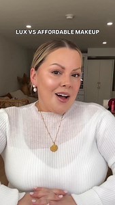 Lux VS Affordable makeup…could you tell the difference? #makeuptutorial #makeupartist #luxurymakeup | Selena Marchand Makeup Artistry