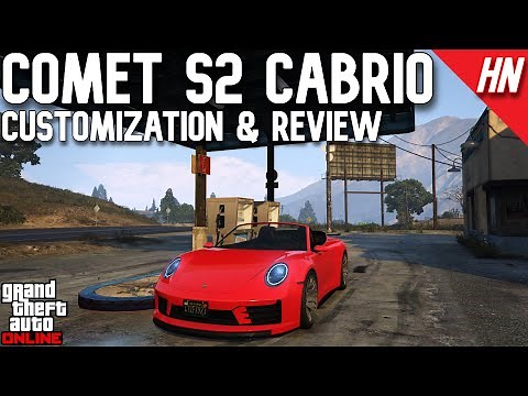 Comet S2 Cabriolet Customization & Review | GTA Online