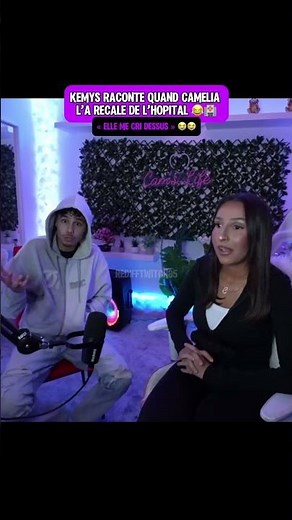 Is Kemys going to see Camélia at the hospital? 👀 #camelia92 #kms #funny