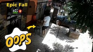 Gentleman sits down like a king but the chair chooses violence instantly