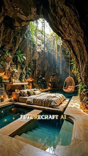 This Cave Became a Luxury Room… HOW?! 😳 #satisfying #shorts #transformation