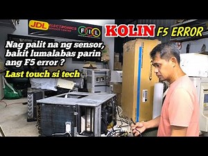 F5 ERROR | KOLIN | PALIT SENSOR NA