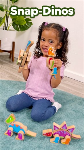 5.9K views · 19 reactions | 練 Celebrating International Dinosaur Month? Our Snap-Dinos are the perfect way to add to the Jurassic joy! 領  Imaginative play 隣 Open-ended building 羅 Fine motor control  Shop now: https://bit.ly/3KyvMnH | Lakeshore Learning | Facebook