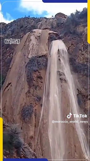 Restoration of Imouzzer Waterfalls in Morocco After Drought