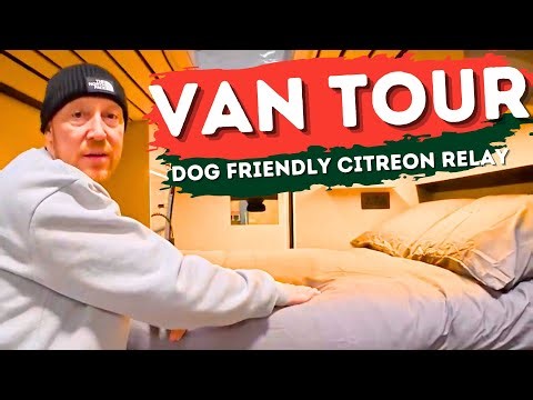 DIY Campervan Build FULL TOUR | Silver Citroen Relay Transformation