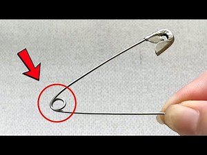 Many people do not know 5 secret of the safety pin | Top 5 sewing tricks