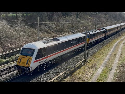Drama as 89001 Avocet Test Run is blocked by Operation Stack on WCML! 18/3/26
