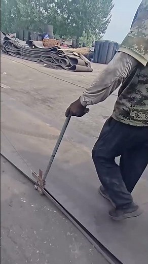 Cutting Rubber Pads Perfectly Straight.