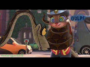 kaa meets judy hopps the and
