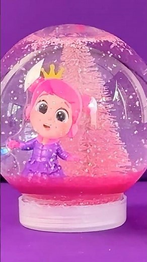 Shake up Jill's SNOWGLOBE! 🔮 Make A Little Angel DIY Snow Globe In 5 MINUTES! #kids #shorts