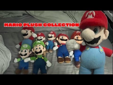 My Mario plush collection