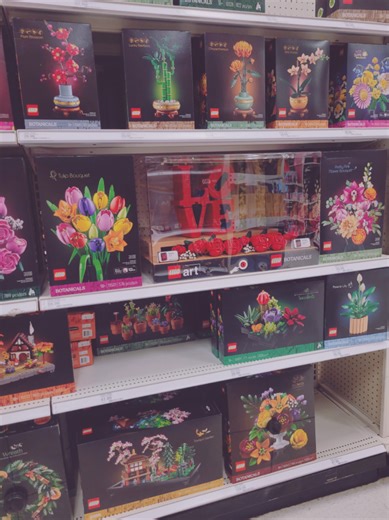 Soft Launch of Target Lego Flower Collection