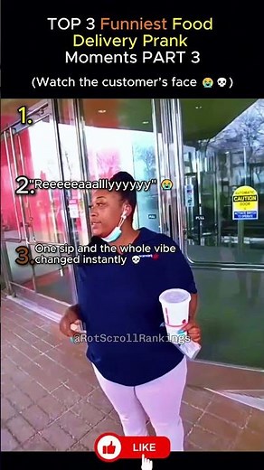 Top 3 Funniest Food Delivery Prank Moments That Had Customers SHOOK 😭🍟 #funny #pranks #viralshorts