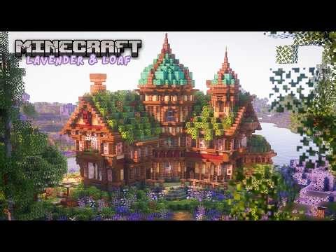 Lavender & Loaf Bakery 🪻 | Minecraft Tutorial (Advanced)