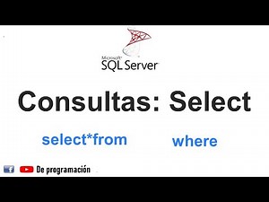 2. Aprendiendo SQL || consultas SELECT (select*from, where)
