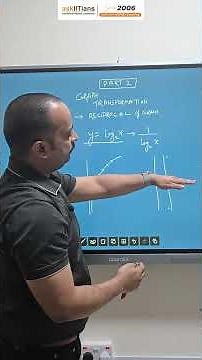 Graph of 1/log x | Reciprocal Function Transformation (Part 2) 🔥