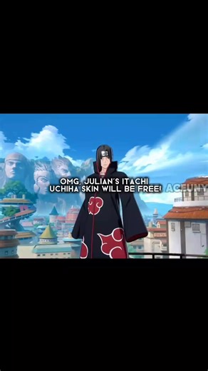 JULIAN ITACHI UCHIHA #MLBBxKOF #MLBBKOFSkinFreeTrial #MLBBxOPPO | julian itachi free