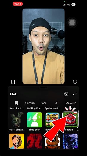 Here's the Minecraft filter tutorial 😸 #funny