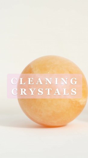 6 ways to clean your crystals. Take care of them and they’ll take care of you! #crystals #crystaltok #crystalshop #crystalhealing #fyp