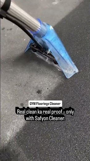 Safyon Gym, Fitness & Sports Flooring Injection–Extraction Machine