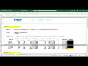 COPC Metrics - AHT, Utilization and Occ