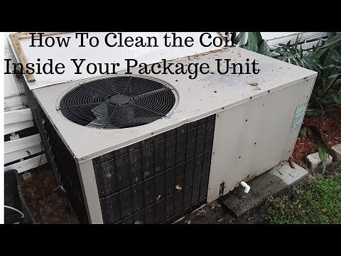 Clean Your Mobile Home AC Package Unit, Save $$$$