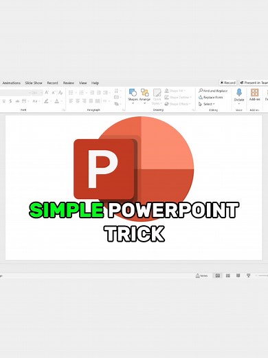 PowerPoint Trick in 40 Seconds for Effective Presentations