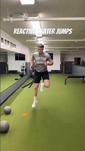 Reactive Skater Jumps - Do this to improve lateral explosiveness 🚀🔥