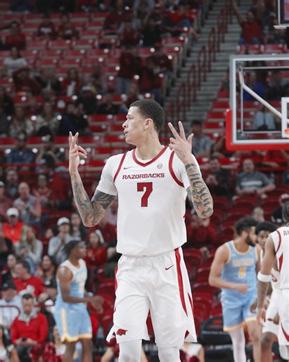 67K views · 937 reactions | SWISH | Arkansas Razorback Men's Basketball | Facebook