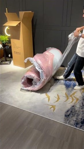 Compressed Sofa That Expands in Minutes#bicroom #homedecor #furniture #sofa #livingroom #design