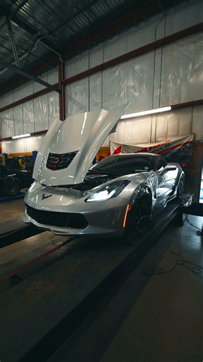1067HP Corvette C7 Z06 Procharged Dyno Pull! #shorts #c7z06 #procharger #dyno #corvette