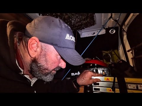 (A FIXED BED In My VIVARO CAMPERVAN !!!) Winter Setup !!! #Vanlife