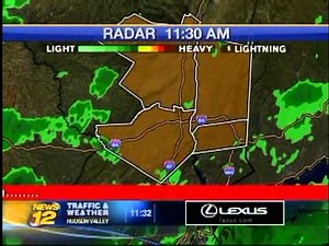 News 12 Traffic and Weather Hurricane Sandy Segment Clip 3