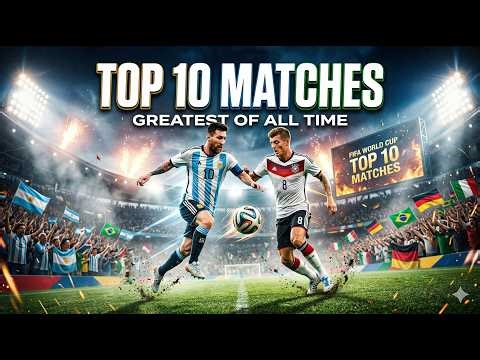 Top 10 Greatest FIFA World Cup Matches of All Time