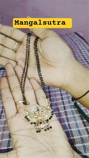 beautiful mangalsutra making process #ytshorts #appam creations handmade jewelry business #black👌🥰❤️