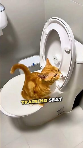 Funny Cat's Reaction to Toilet is Priceless! 🤣