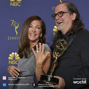 3.8K views · 16 reactions | WATCH: Director Glenn Weiss took the stage to accept the #Emmy for his work calling the shots at The Academy Awards and used the moment to propose to his girlfriend, Jan Svendsen. MORE: bit.ly/2NVvsQU | KCTV5 News Kansas City | Facebook