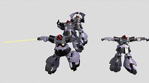 GUNDAM DOM - Download Free 3D model by Nommoc (@kikumi)