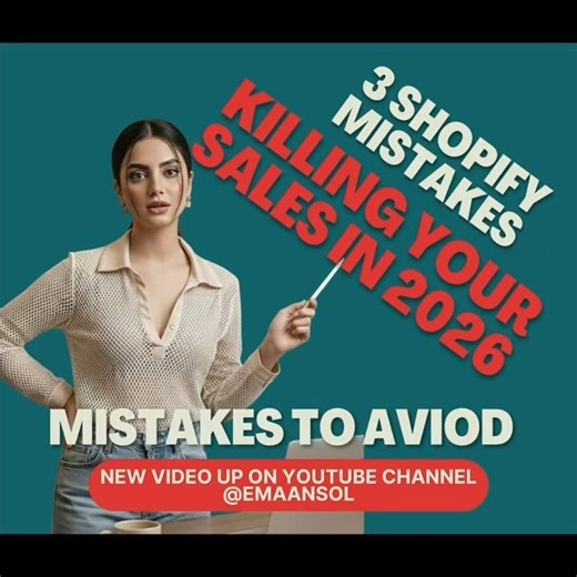 Aviod these shopify mistakes 2026 | emaan solutions