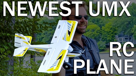 Newest UMX RC Plane Unboxing, Maiden Flight, & Initial Review (E-flite UMX Timber X)