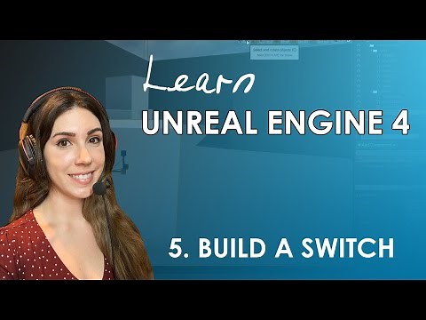 Unreal Engine 4 Beginner's Tutorial - #5: Build a Switch (Variables & References)