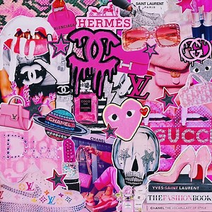 The Best 13 Wall Collage Preppy Aesthetic Wallpaper