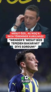 898K views · 1.4K reactions | Leroy Sane'ye "Fenerbahçe'ye değil, Galatasaray'a git!" diyen Mesut Özil, Ali Koç'a 4.5 sene önce imza törenindeki sözleri yüzünden kurulmuş! | Extra Futbol | Facebook