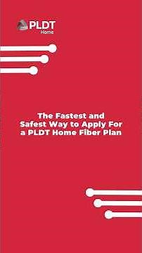 The Fastest and Safest Way To Apply For A PLDT Home Fiber Plan | PLDT Home Byte Sized