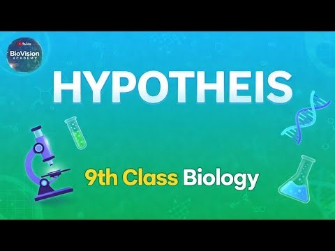 Hypothesis Explained In Urdu | 9th Class Biology Chapter – Scientific Method