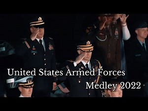 【アメリカ 軍歌】U.S. Armed Forces Medley／アメリカ軍歌メドレー