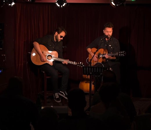 1.4K views · 31 reactions | A song written with love for Emily Dickinson ‘Emily Dewdrop’, live at London’s Green Note. We’re up to Perthshire and BIRNAM on Thursday. SEPTEMBER 4/9 - DURHAM 5/9 - PAISLEY 19/9 - DERRY 20/9 - BELFAST NOVEMBER 11/11 - GLASGOW DECEMBER 30/12 - PEEBLES ️ - www.bluerosecode.com | Blue Rose Code | Facebook