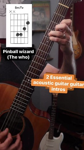 86K views · 1.1K reactions | 2 acoustic guitar intros all guitarists should learn! #pinballwizard #babeimgonnaleaveyou #ledzeppelin #thewho | Anthony Parker and the Near Life Experience | Facebook
